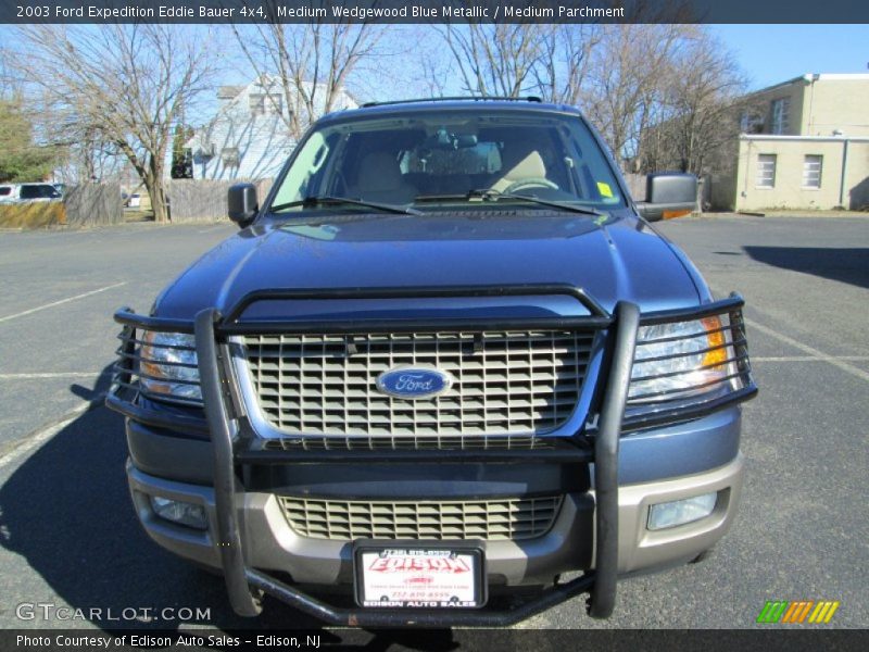 Medium Wedgewood Blue Metallic / Medium Parchment 2003 Ford Expedition Eddie Bauer 4x4