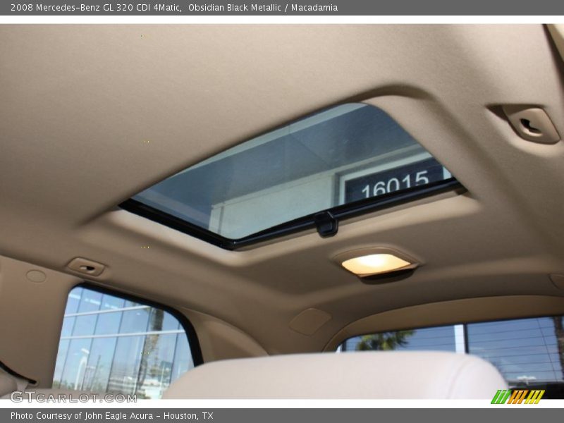Obsidian Black Metallic / Macadamia 2008 Mercedes-Benz GL 320 CDI 4Matic