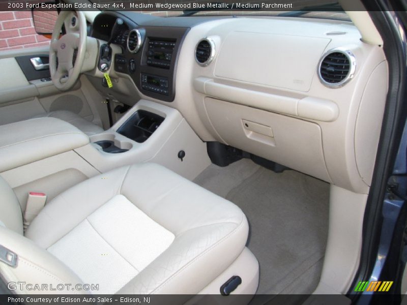 Medium Wedgewood Blue Metallic / Medium Parchment 2003 Ford Expedition Eddie Bauer 4x4