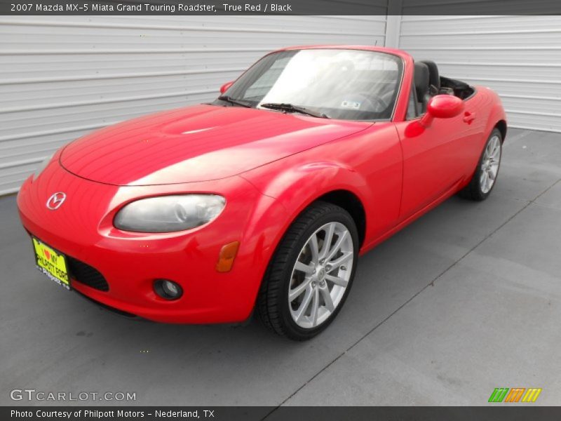 True Red / Black 2007 Mazda MX-5 Miata Grand Touring Roadster