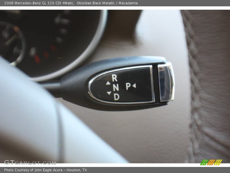 Obsidian Black Metallic / Macadamia 2008 Mercedes-Benz GL 320 CDI 4Matic