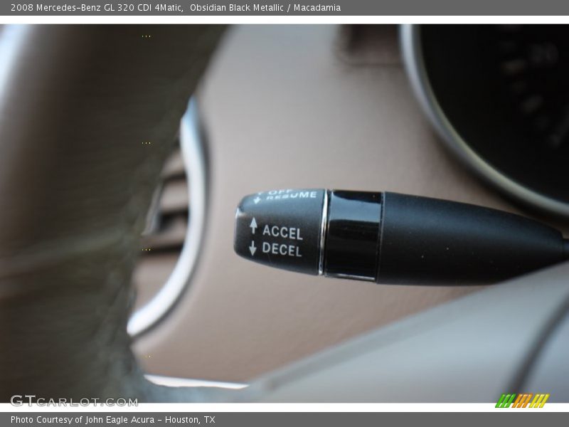 Obsidian Black Metallic / Macadamia 2008 Mercedes-Benz GL 320 CDI 4Matic