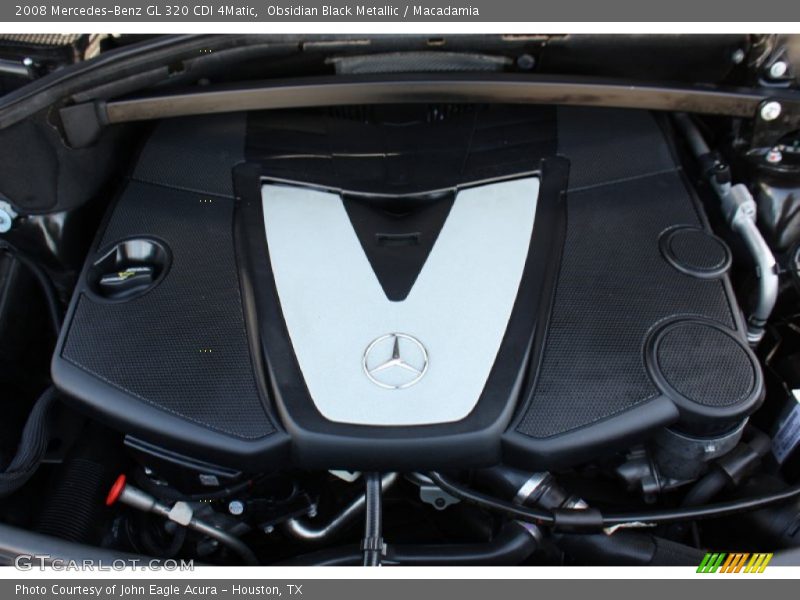 Obsidian Black Metallic / Macadamia 2008 Mercedes-Benz GL 320 CDI 4Matic
