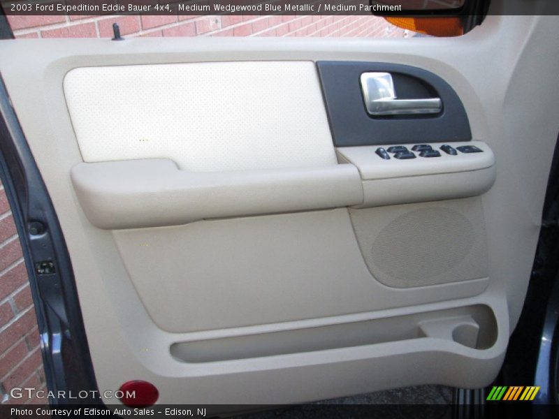 Medium Wedgewood Blue Metallic / Medium Parchment 2003 Ford Expedition Eddie Bauer 4x4