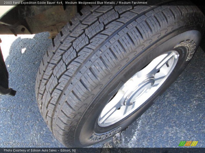 Medium Wedgewood Blue Metallic / Medium Parchment 2003 Ford Expedition Eddie Bauer 4x4
