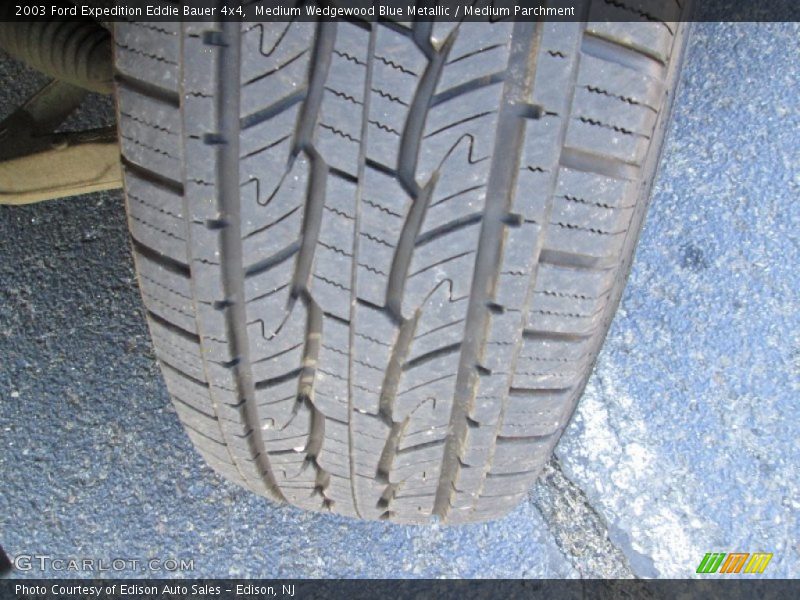 Medium Wedgewood Blue Metallic / Medium Parchment 2003 Ford Expedition Eddie Bauer 4x4