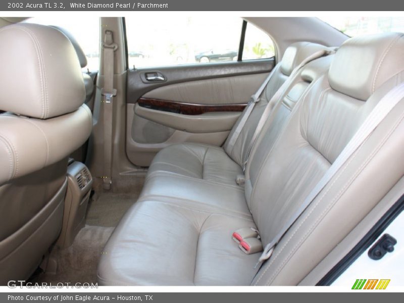 White Diamond Pearl / Parchment 2002 Acura TL 3.2