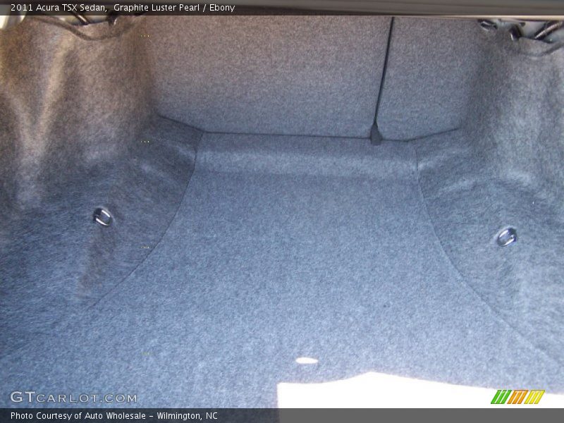 Graphite Luster Pearl / Ebony 2011 Acura TSX Sedan