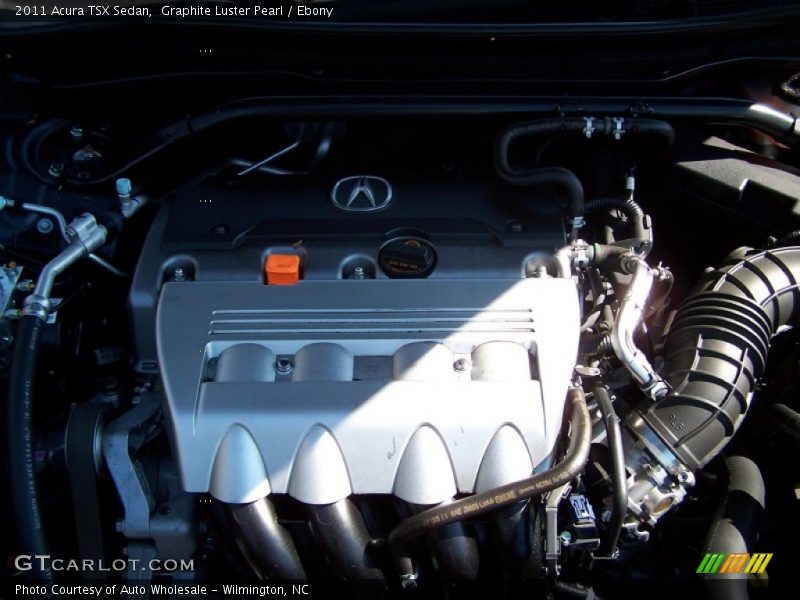 Graphite Luster Pearl / Ebony 2011 Acura TSX Sedan