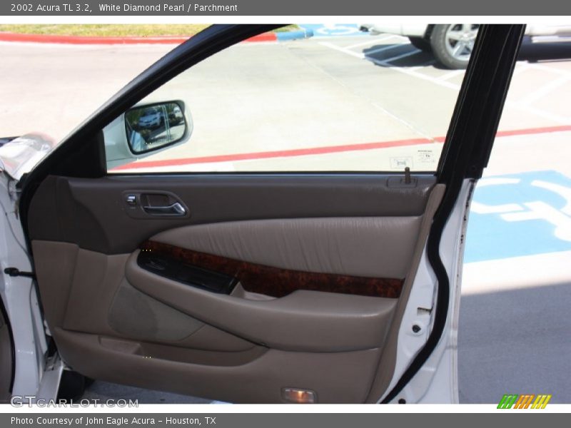 White Diamond Pearl / Parchment 2002 Acura TL 3.2