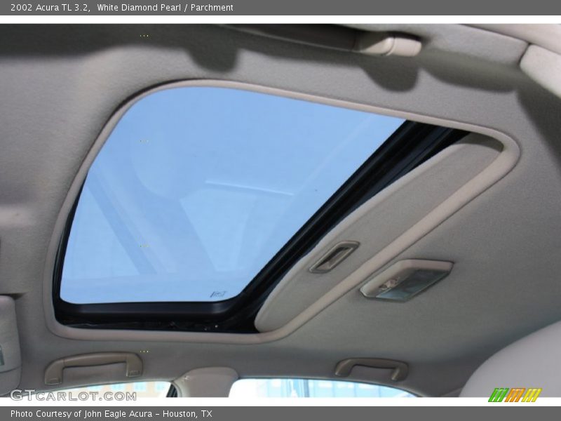 White Diamond Pearl / Parchment 2002 Acura TL 3.2
