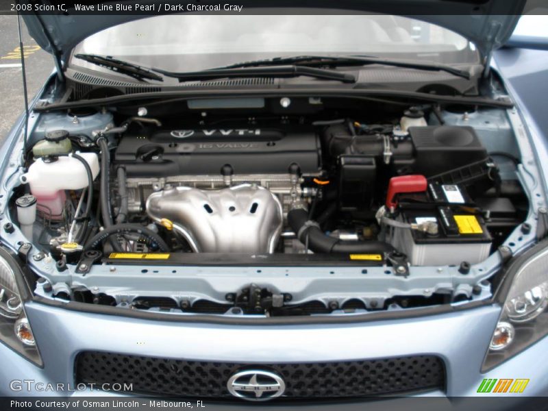 Wave Line Blue Pearl / Dark Charcoal Gray 2008 Scion tC