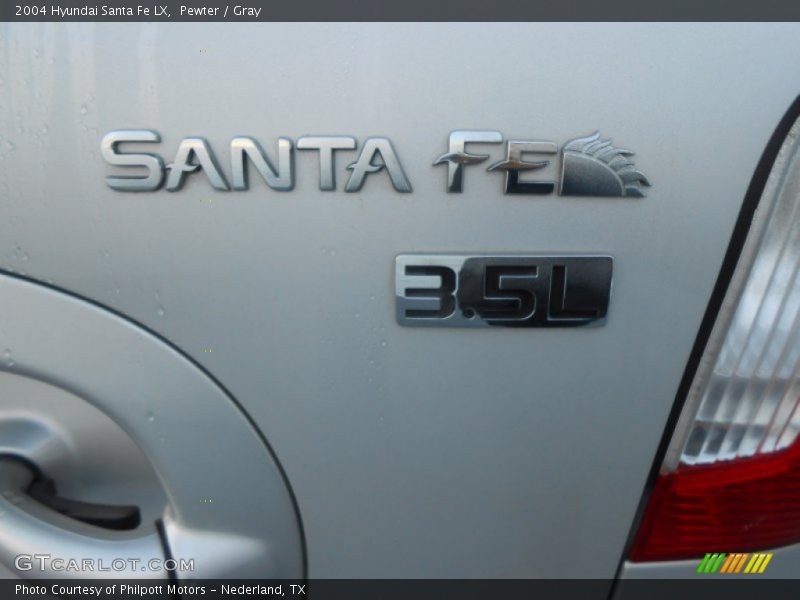 Pewter / Gray 2004 Hyundai Santa Fe LX
