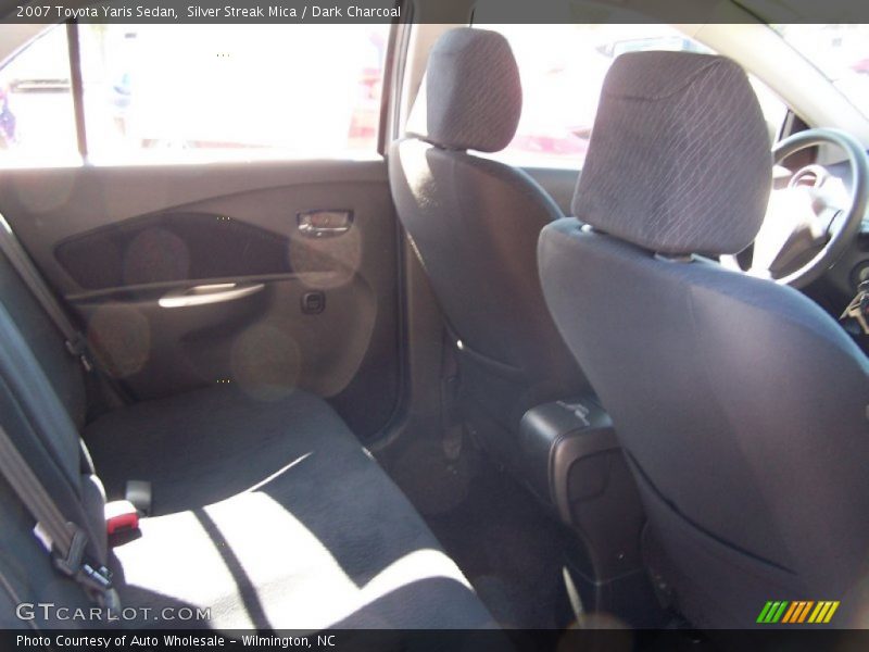Silver Streak Mica / Dark Charcoal 2007 Toyota Yaris Sedan
