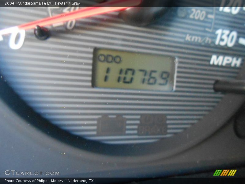 Pewter / Gray 2004 Hyundai Santa Fe LX