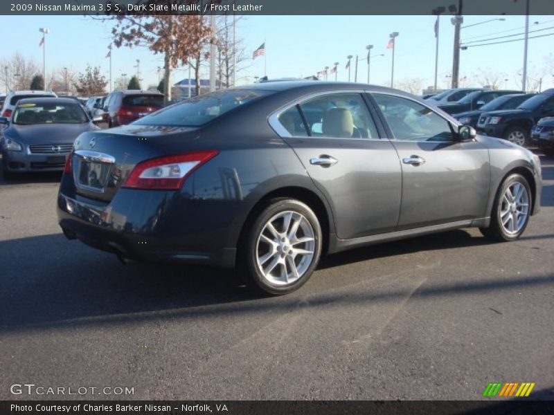 Dark Slate Metallic / Frost Leather 2009 Nissan Maxima 3.5 S
