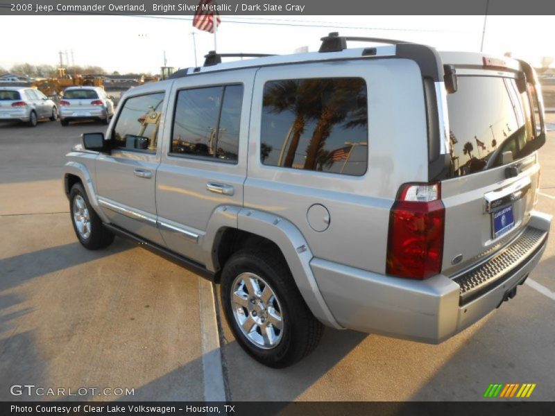 Bright Silver Metallic / Dark Slate Gray 2008 Jeep Commander Overland