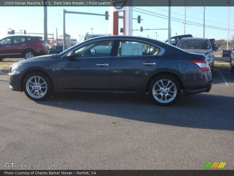 Dark Slate Metallic / Frost Leather 2009 Nissan Maxima 3.5 S