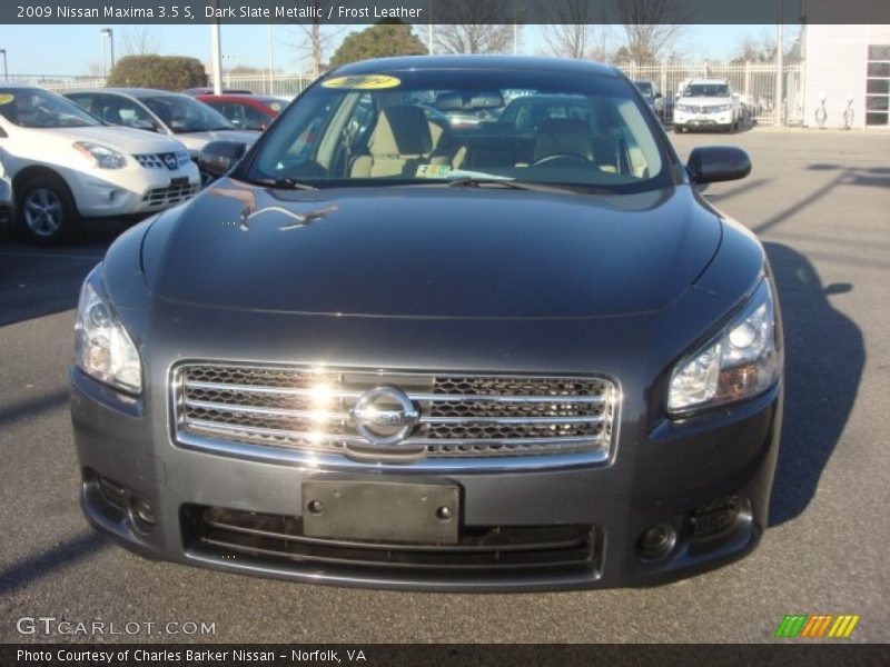 Dark Slate Metallic / Frost Leather 2009 Nissan Maxima 3.5 S