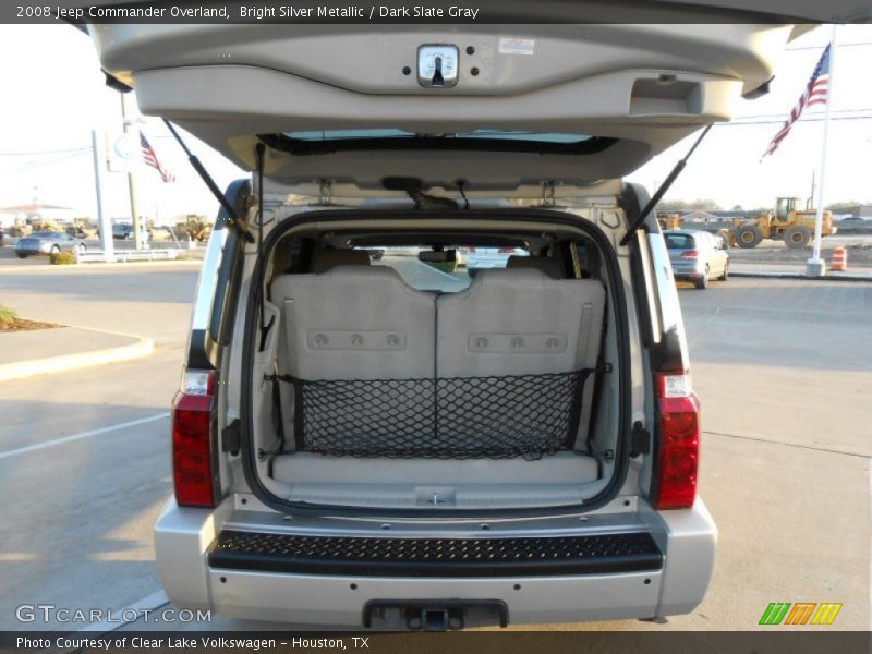 Bright Silver Metallic / Dark Slate Gray 2008 Jeep Commander Overland