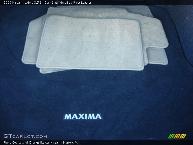 Dark Slate Metallic / Frost Leather 2009 Nissan Maxima 3.5 S