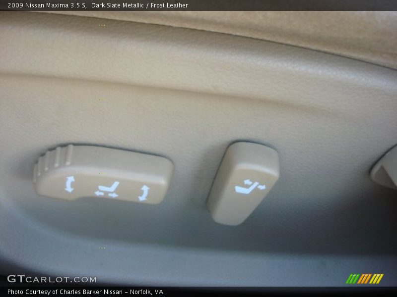 Dark Slate Metallic / Frost Leather 2009 Nissan Maxima 3.5 S