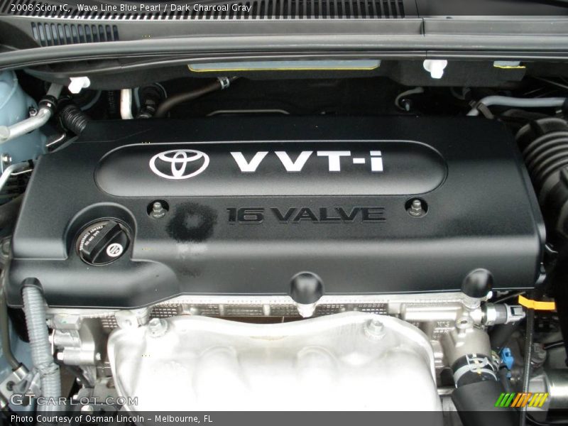Wave Line Blue Pearl / Dark Charcoal Gray 2008 Scion tC