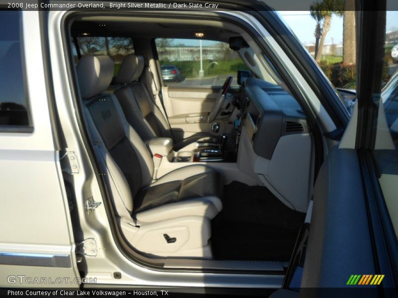 Bright Silver Metallic / Dark Slate Gray 2008 Jeep Commander Overland
