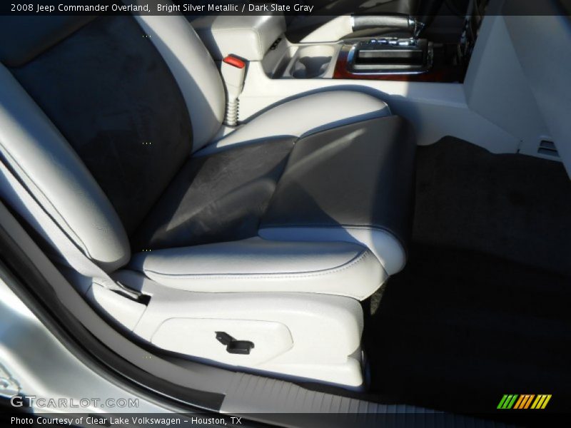 Bright Silver Metallic / Dark Slate Gray 2008 Jeep Commander Overland