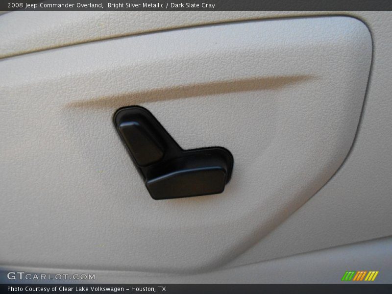 Bright Silver Metallic / Dark Slate Gray 2008 Jeep Commander Overland