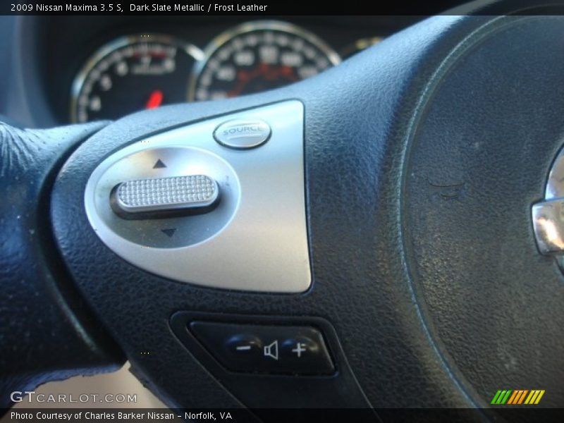 Dark Slate Metallic / Frost Leather 2009 Nissan Maxima 3.5 S