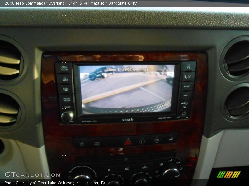 Bright Silver Metallic / Dark Slate Gray 2008 Jeep Commander Overland