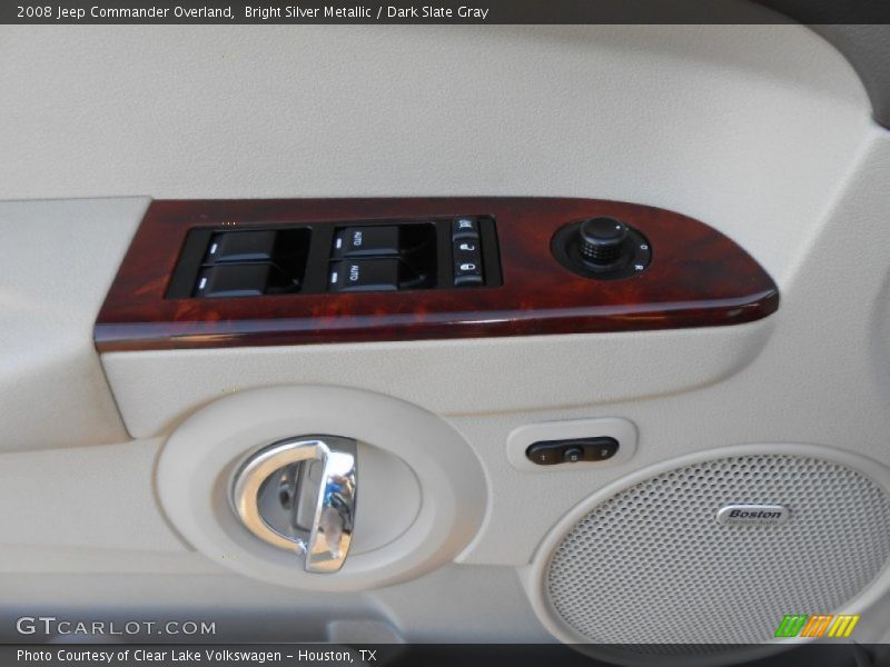 Bright Silver Metallic / Dark Slate Gray 2008 Jeep Commander Overland