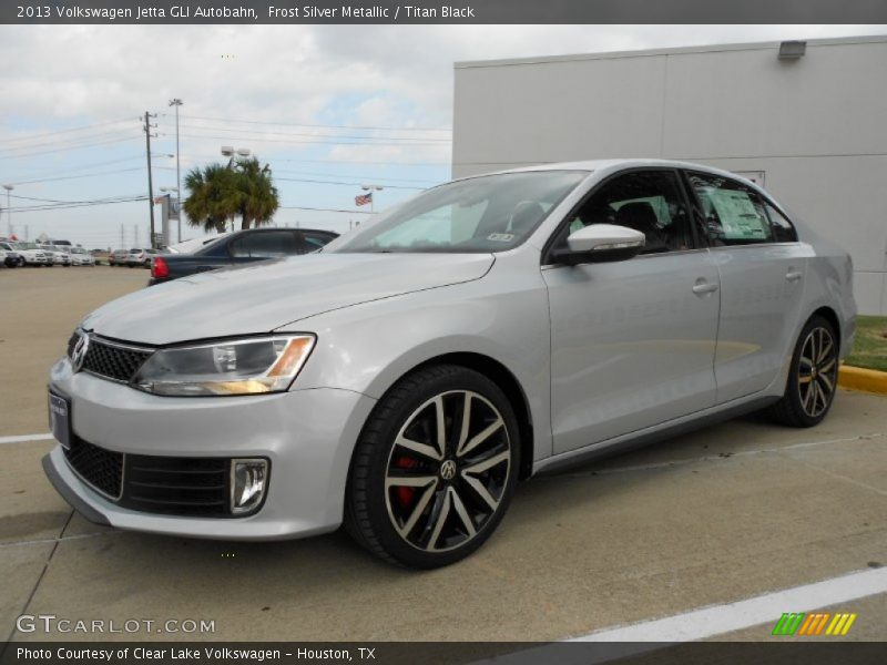 Frost Silver Metallic / Titan Black 2013 Volkswagen Jetta GLI Autobahn