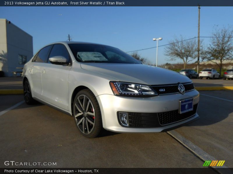 Frost Silver Metallic / Titan Black 2013 Volkswagen Jetta GLI Autobahn