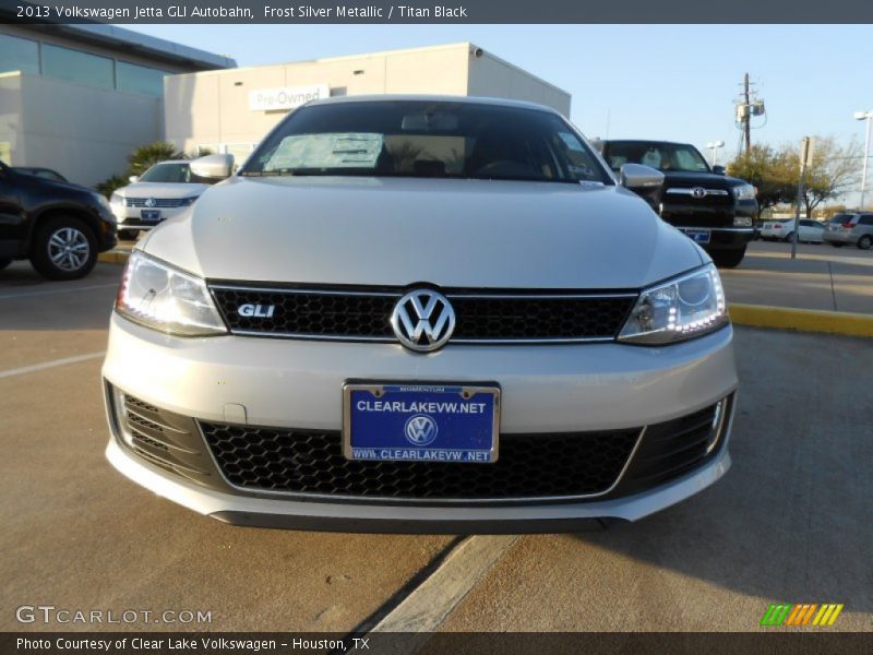 Frost Silver Metallic / Titan Black 2013 Volkswagen Jetta GLI Autobahn