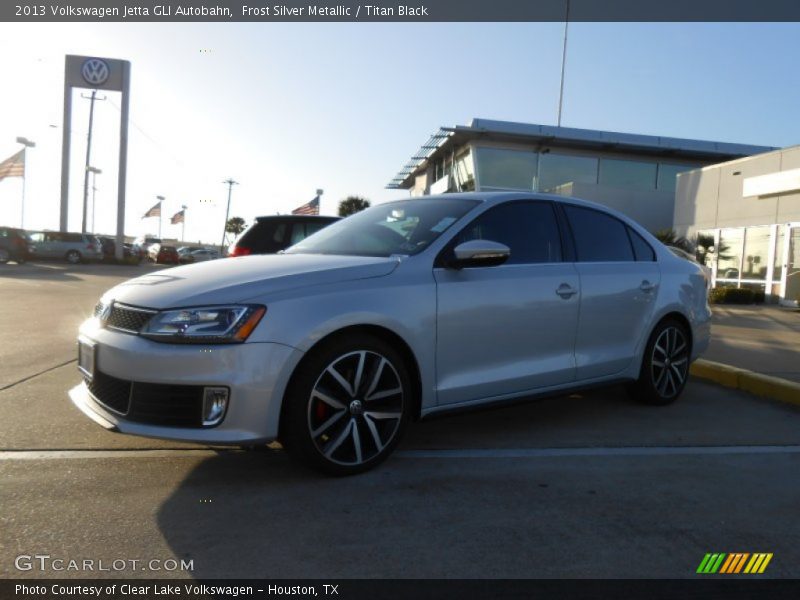 Frost Silver Metallic / Titan Black 2013 Volkswagen Jetta GLI Autobahn