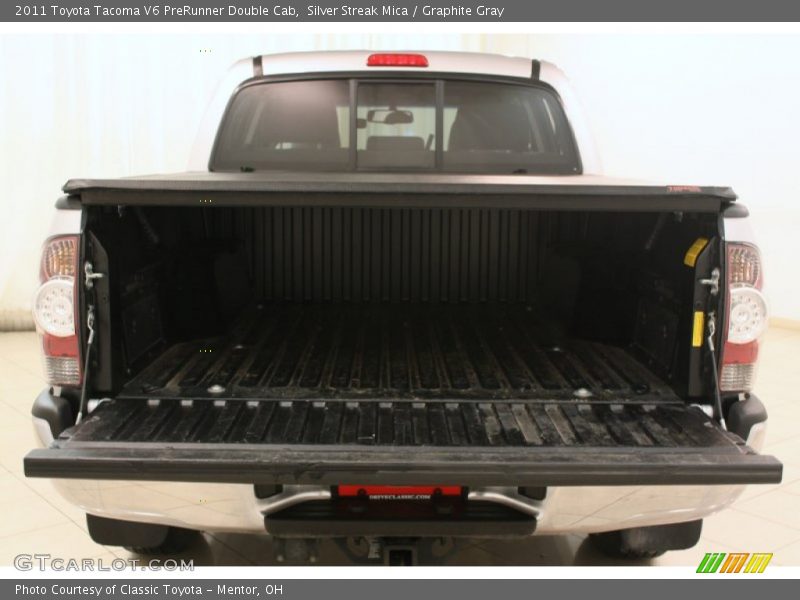 Silver Streak Mica / Graphite Gray 2011 Toyota Tacoma V6 PreRunner Double Cab
