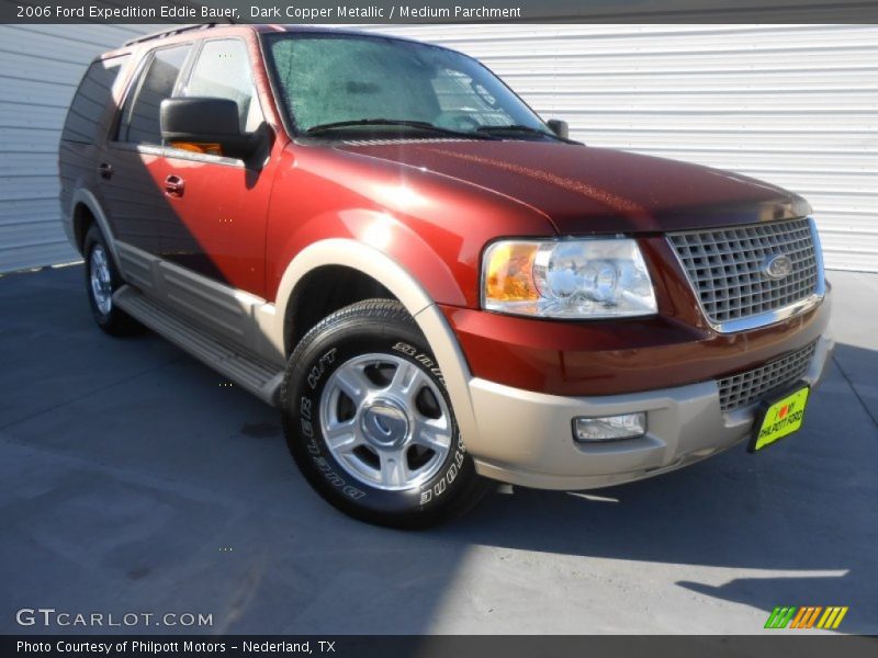 Dark Copper Metallic / Medium Parchment 2006 Ford Expedition Eddie Bauer