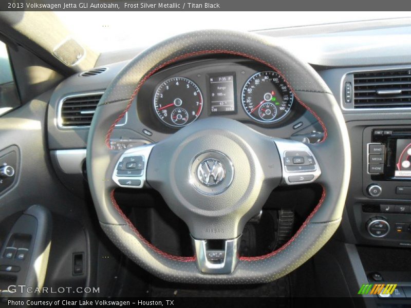 Frost Silver Metallic / Titan Black 2013 Volkswagen Jetta GLI Autobahn