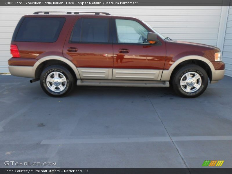 Dark Copper Metallic / Medium Parchment 2006 Ford Expedition Eddie Bauer