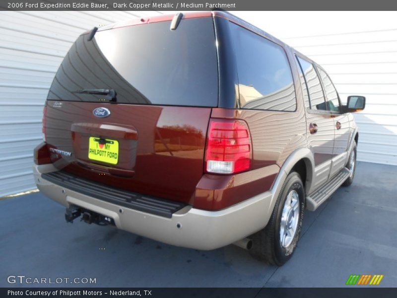 Dark Copper Metallic / Medium Parchment 2006 Ford Expedition Eddie Bauer