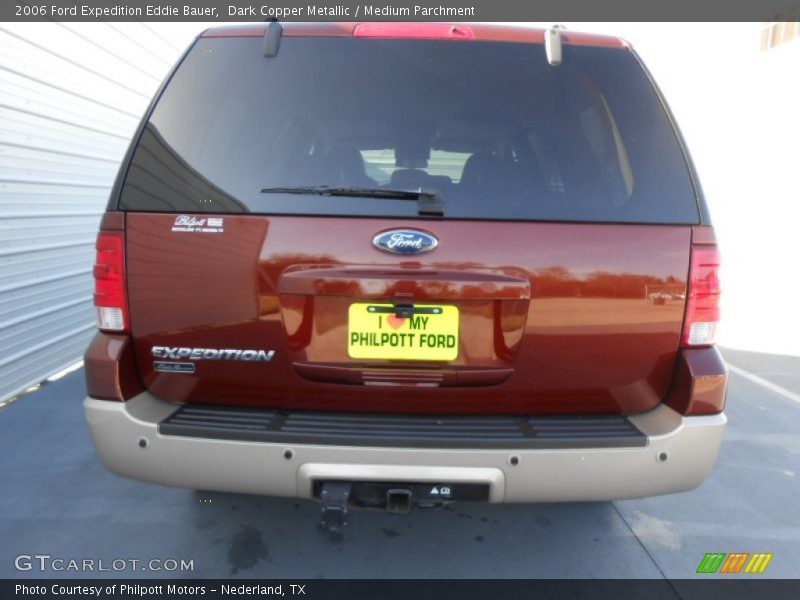 Dark Copper Metallic / Medium Parchment 2006 Ford Expedition Eddie Bauer