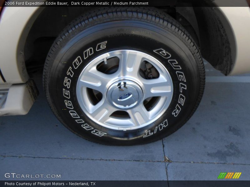 Dark Copper Metallic / Medium Parchment 2006 Ford Expedition Eddie Bauer