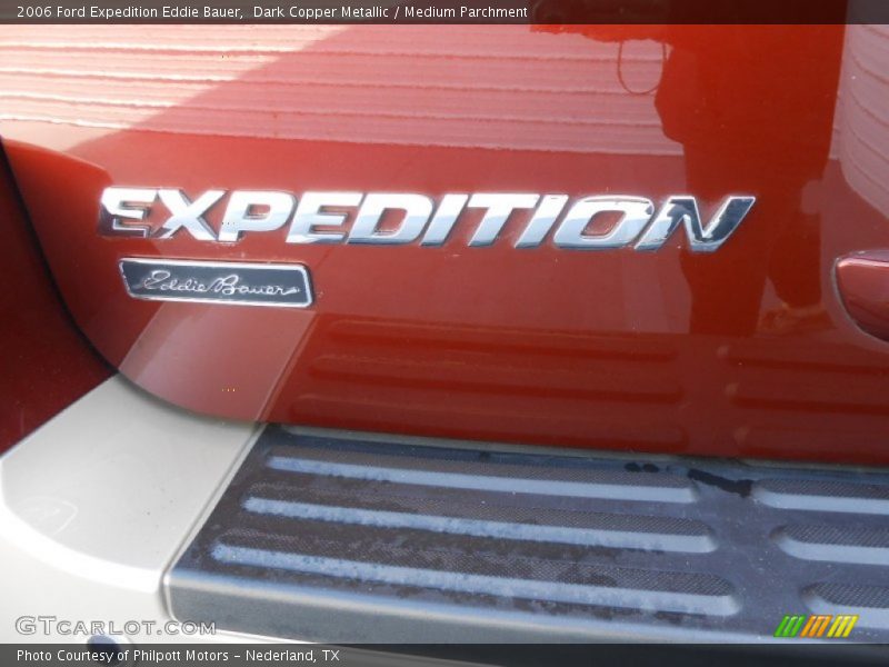 Dark Copper Metallic / Medium Parchment 2006 Ford Expedition Eddie Bauer