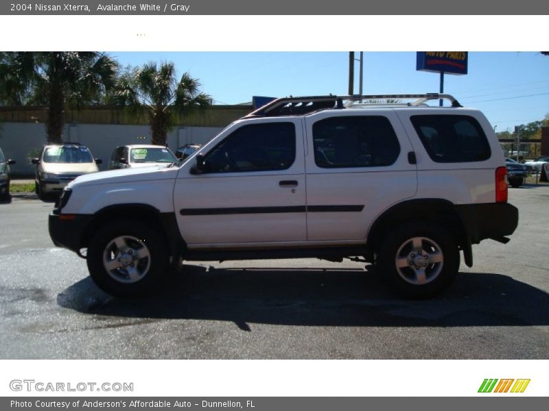 Avalanche White / Gray 2004 Nissan Xterra