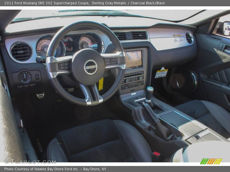  2011 Mustang SMS 302 Supercharged Coupe Charcoal Black/Black Interior