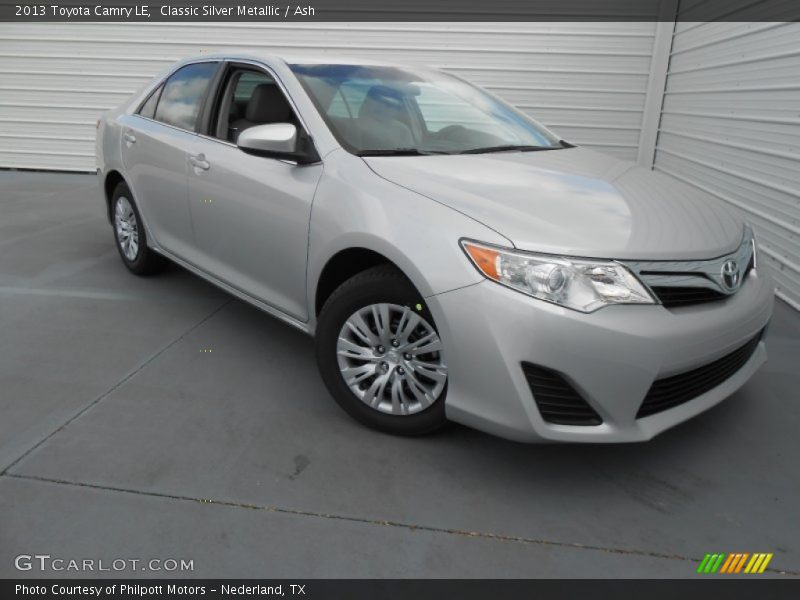 Classic Silver Metallic / Ash 2013 Toyota Camry LE