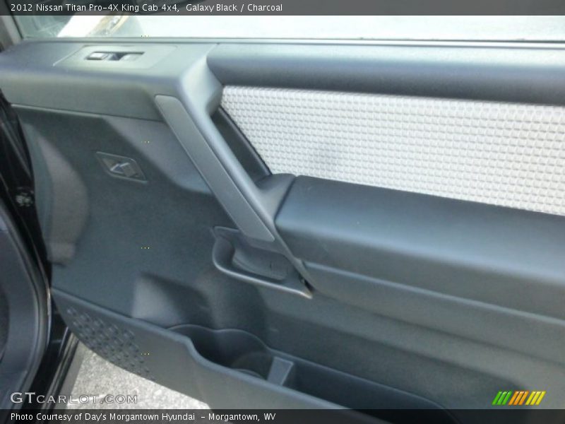Galaxy Black / Charcoal 2012 Nissan Titan Pro-4X King Cab 4x4