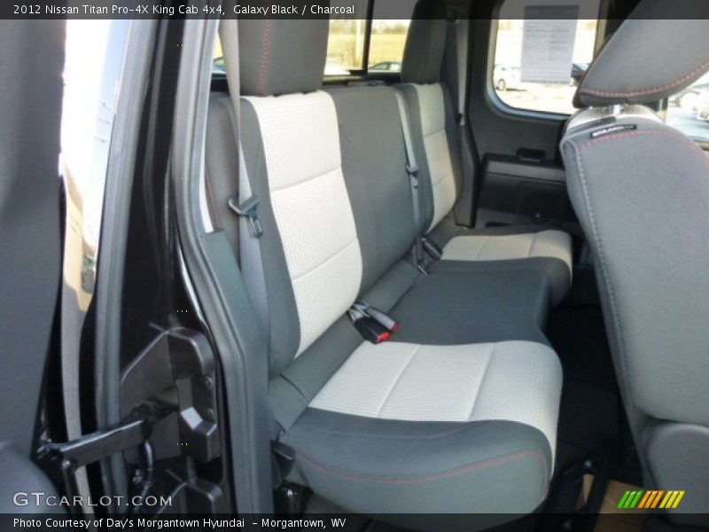 Galaxy Black / Charcoal 2012 Nissan Titan Pro-4X King Cab 4x4